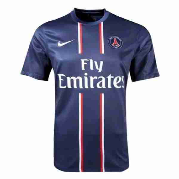 Tailandia Camiseta Paris Saint Germain 1ª Retro 2012 2013 Azul Thailande Maillot 1rd Paris Saint Germain Retro 2012 2013 Bleu