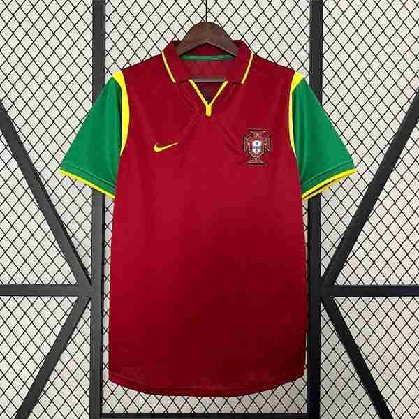 Tailandia Camiseta Portugal 1ª Retro 1999 Thailande Maillot 1rd Portugal Retro 1999