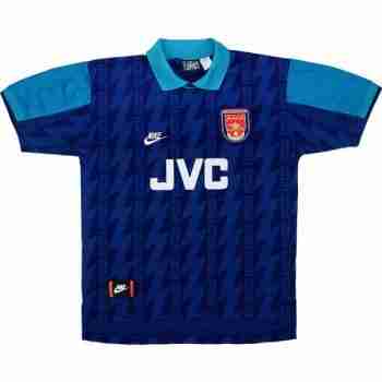 Thailande Maillot 2rd Arsenal Retro 1994 1995 Bleu