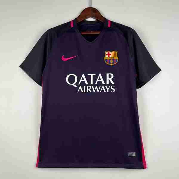 Tailandia Camiseta Barcelona 2ª Retro 2016-2017 Thailande Maillot 2rd Barcelone Retro 2016 2017