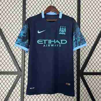 Thailande Maillot 2rd Manchester City Retro 2015 2016