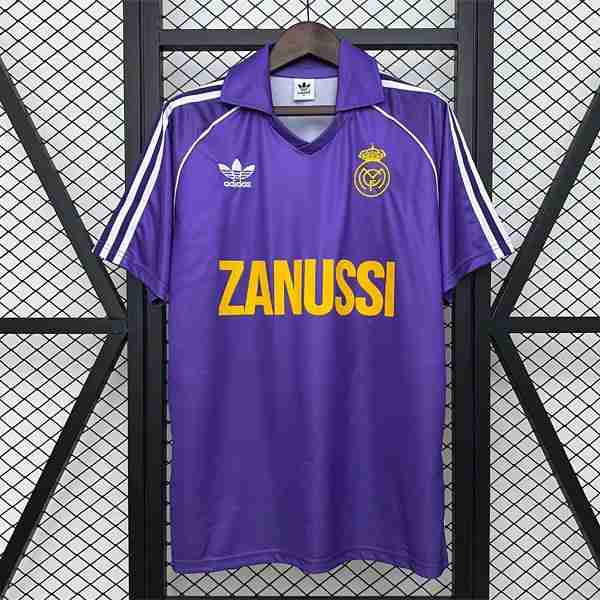 Tailandia Camiseta Real Madrid 2ª Retro 1984-1985 Thailande Maillot 2rd Real Madrid Retro 1984 1985