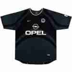 Tailandia Camiseta Paris Saint Germain 3ª Retro 2001 Negro