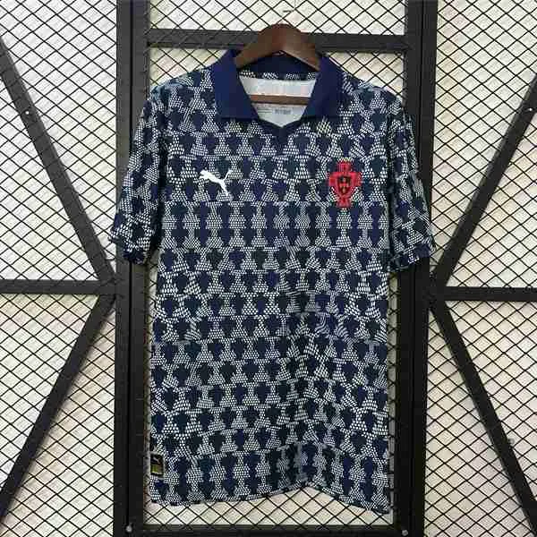Tailandia Camiseta Portugal Training clothes 2025 Azul Thailande Maillot Entrainement Portugal 25 2026 Bleu