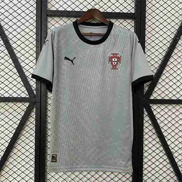 Tailandia Camiseta Portugal Portero 2025 Gris Thailande Maillot Gardien Portugal 2025 2026 Gris