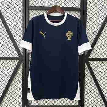 Thailande Maillot Pré-Match Portugal 2025 2026 Bleu