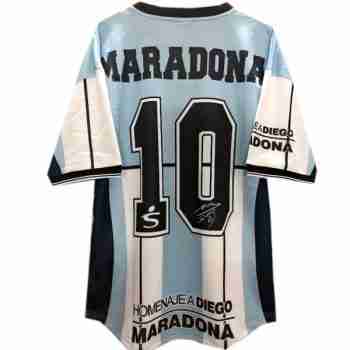 Thailande NO.10 Maradona Maillot 1rd Argentine Retro 2001